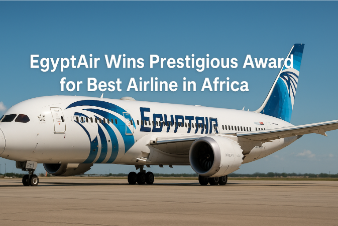 EgyptAir Wins Prestigious Award for Best Airline in Africa